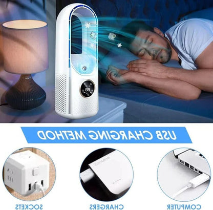Compact Personal Evaporative Air Cooler Fan