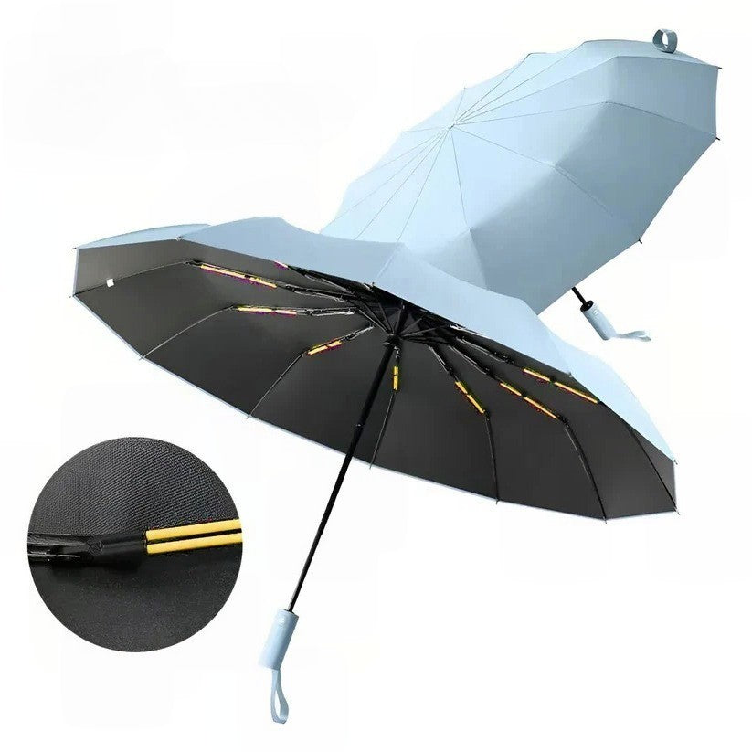 Green Waterproof Compact Umbrella
