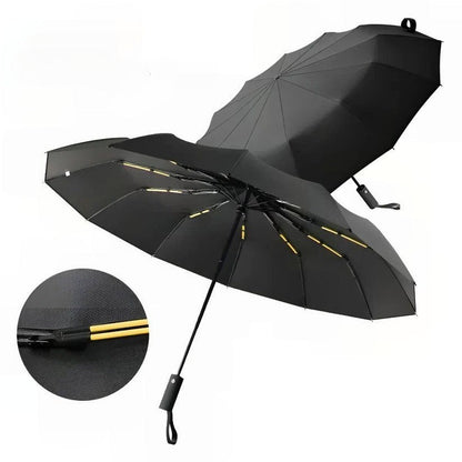 Green Waterproof Compact Umbrella