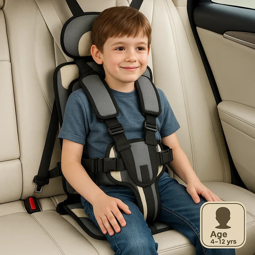 Kids Travel Car Seat Compact Easy Safety Booster