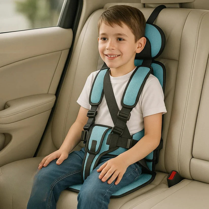 Kids Travel Car Seat Compact Easy Safety Booster