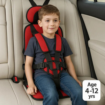 Kids Travel Car Seat Compact Easy Safety Booster