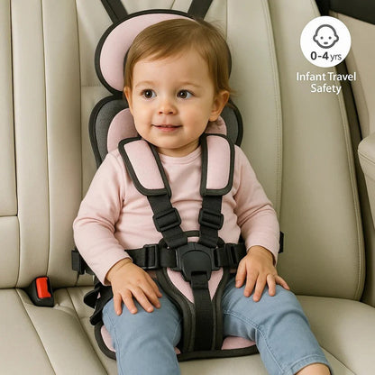 Kids Travel Car Seat Compact Easy Safety Booster