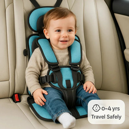 Kids Travel Car Seat Compact Easy Safety Booster - Halri