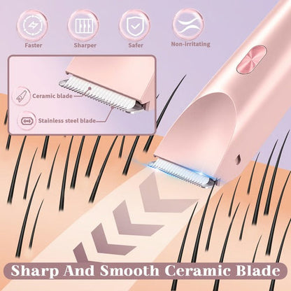 Lady's Wet Dry Razor & Bikini Trimmer