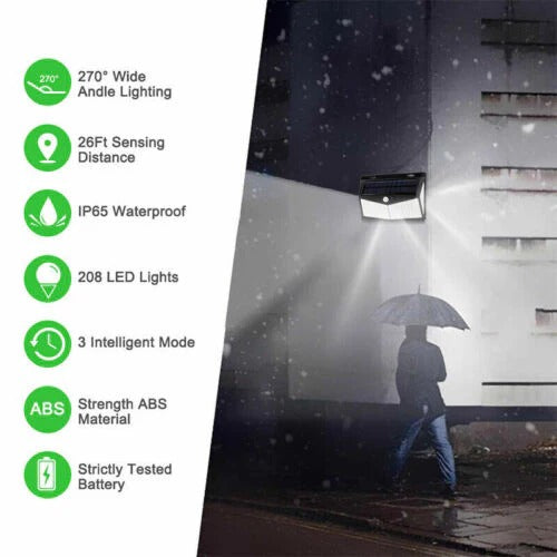 Outdoor Solar Powered LED Pathway Light