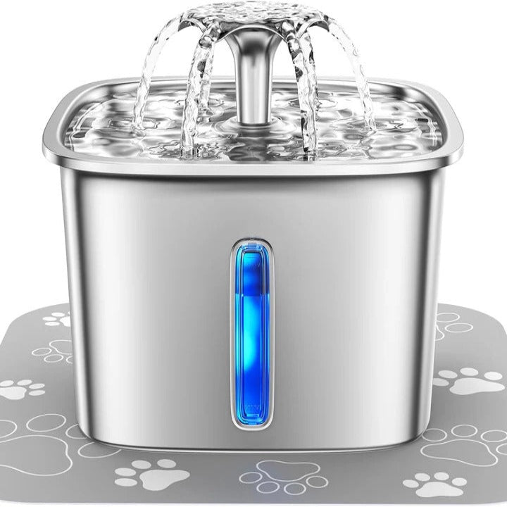 Easy Clean Pet Water Dispenser - Quiet Filtered Fountain - Halri