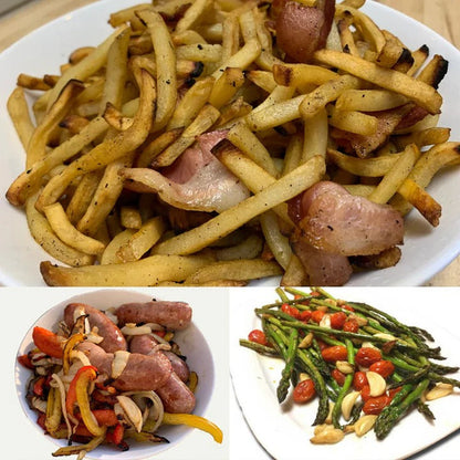 Easy Spin Grill Topper for Veggies and Meat