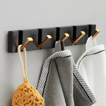 Space Saving Folding Wall Hook Stainless Steel Modern