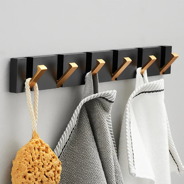 Space Saving Folding Wall Hook Stainless Steel Modern