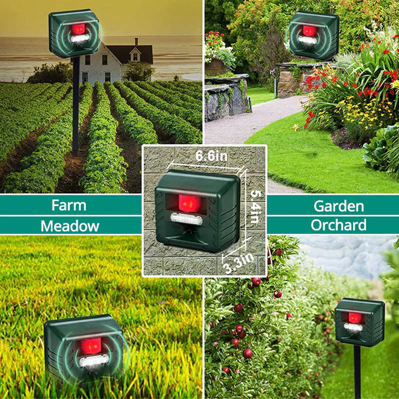 Outdoor Pest Control Ultrasonic Repeller