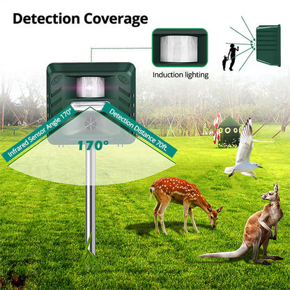 Outdoor Pest Control Ultrasonic Repeller