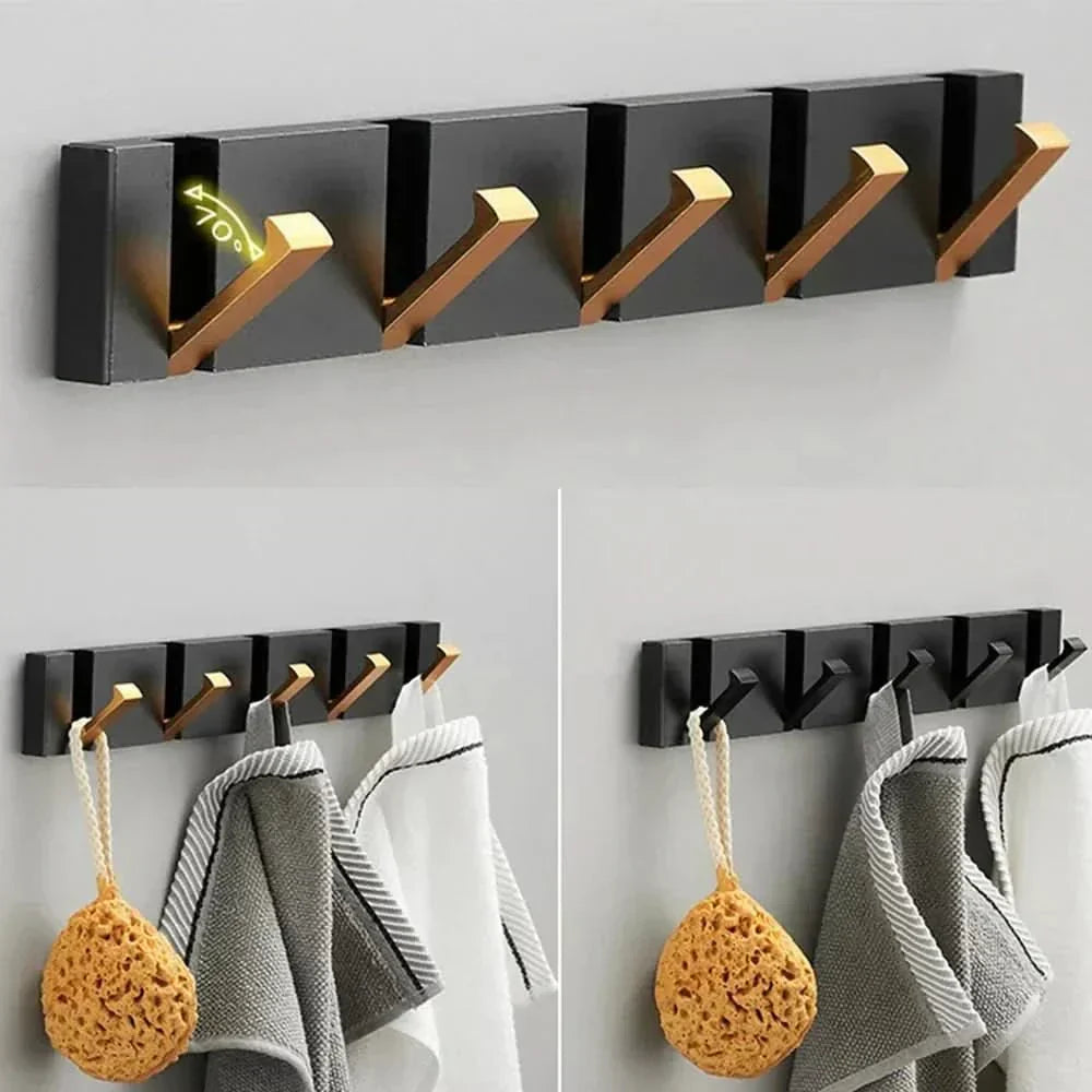Modern Foldable Metal Wall Hooks