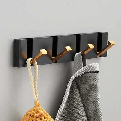 Space Saving Folding Wall Hook Stainless Steel Modern