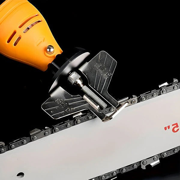 Fast Chainsaw Sharpener with Built-In Tool - Halri