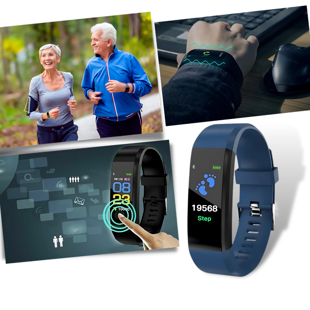 Waterproof Sports Smartwatch with LED Screen