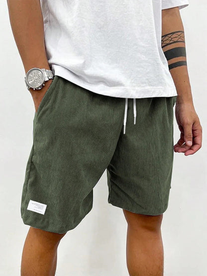 Casual Comfortable Corduroy Shorts