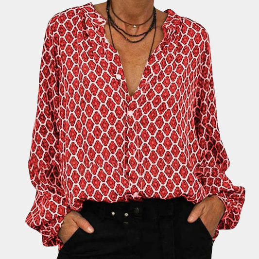 Relaxed Fit Women's Blouse - Halri