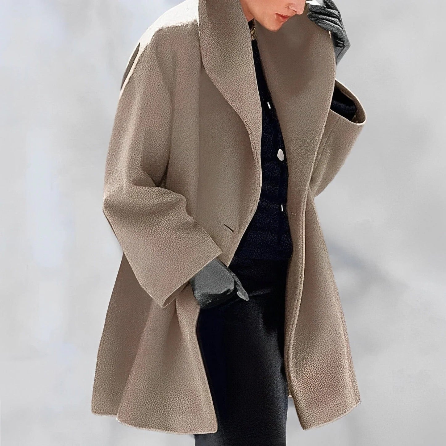 Warm Faux Fur Parka Coat