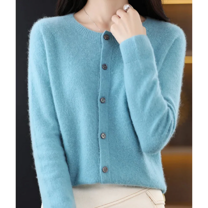 Ladies Classic Crew Neck Sweater