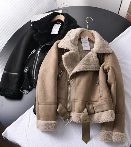Rugged Genuine Leather Biker Jacket