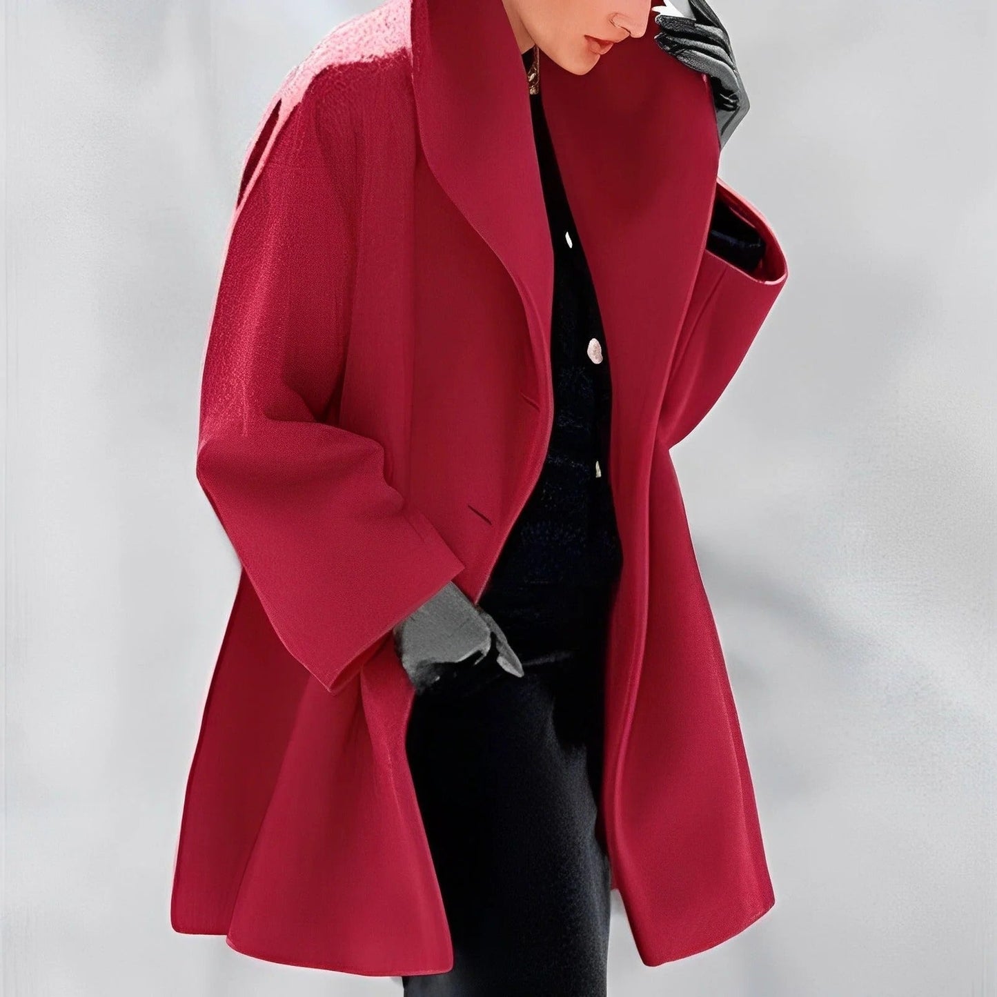 Warm Faux Fur Parka Coat