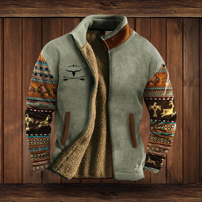 Warm Waterproof Mens Fleece Coat