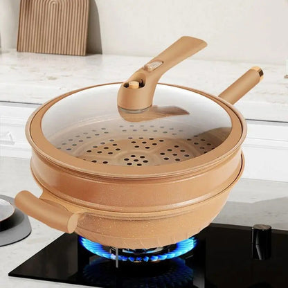 Large Non Stick Stir Fry Pan - Halri