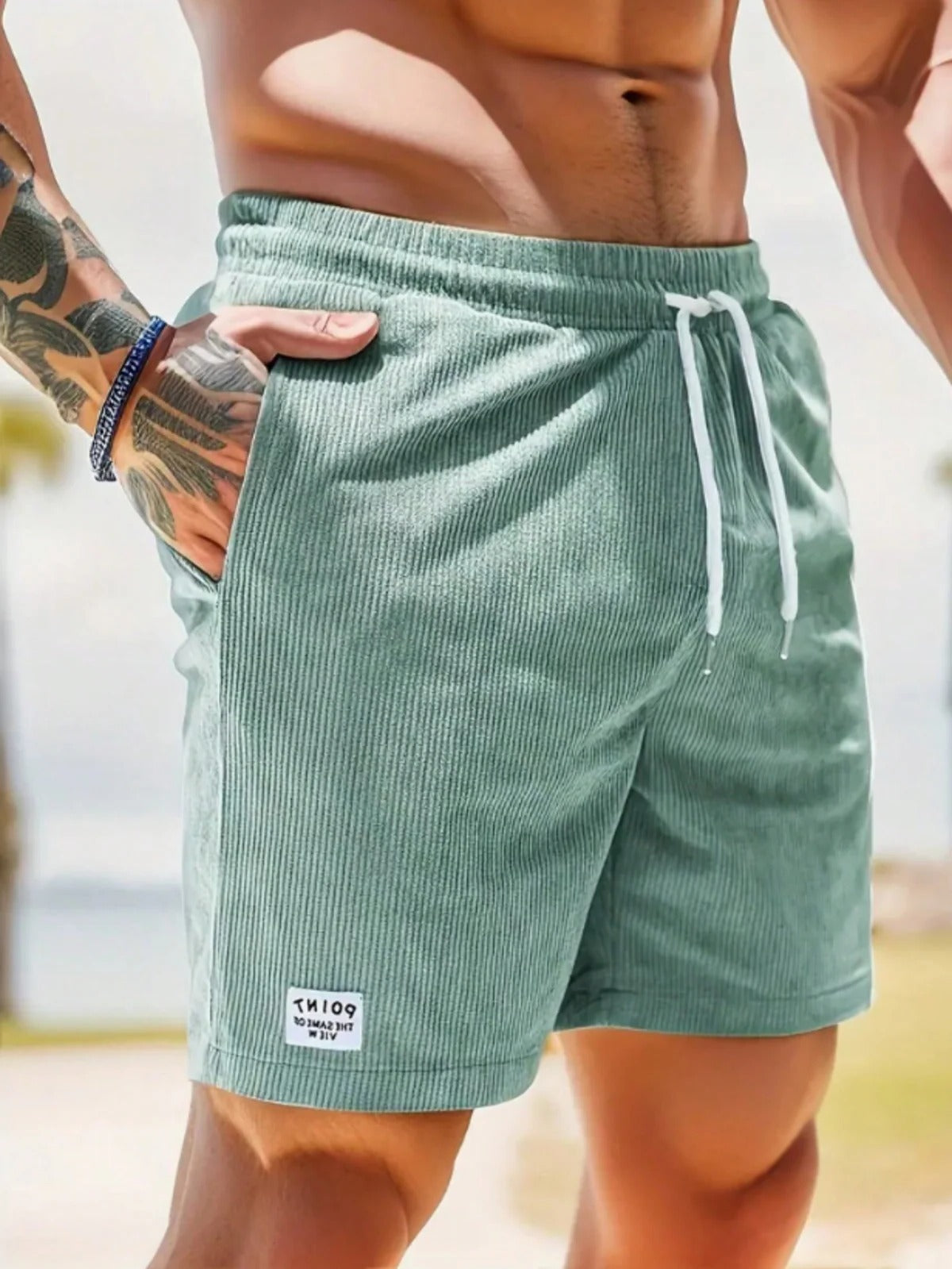 Casual Comfortable Corduroy Shorts