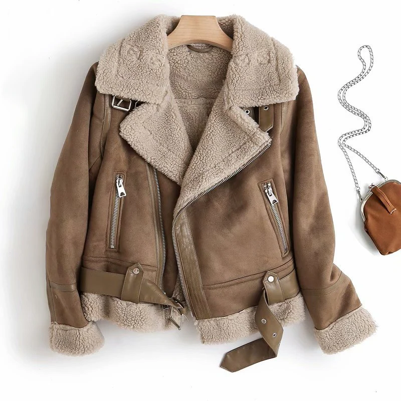 Rugged Genuine Leather Biker Jacket - Halri