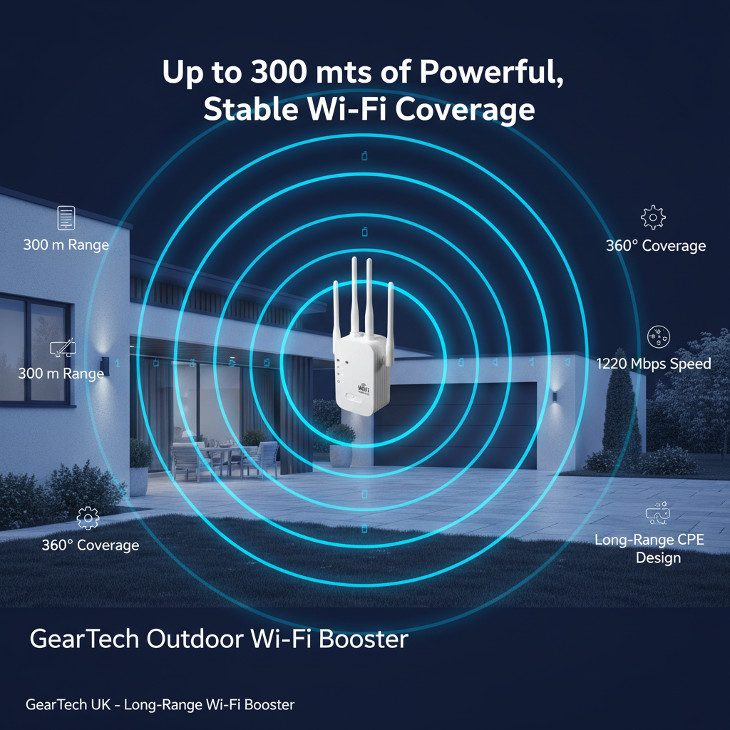 Reliable WiFi Signal Amplifier for Fast Internet Connection