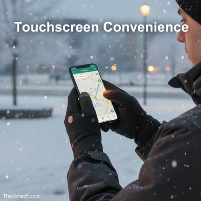 Warm Waterproof Ski Gloves for Men and Women