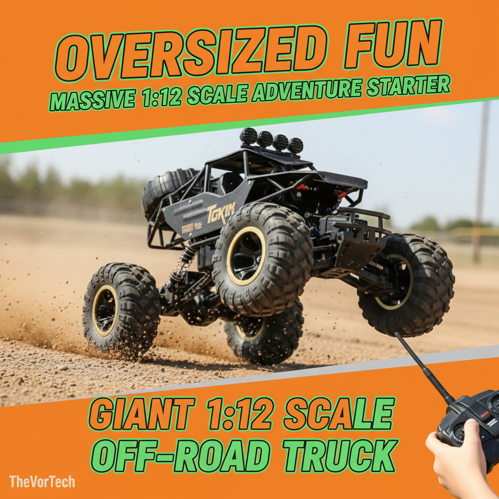 Big 4x4 Remote Control Off Road Toy Truck