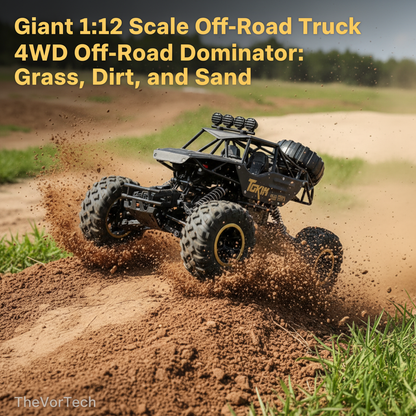 Big 4x4 Remote Control Off Road Toy Truck