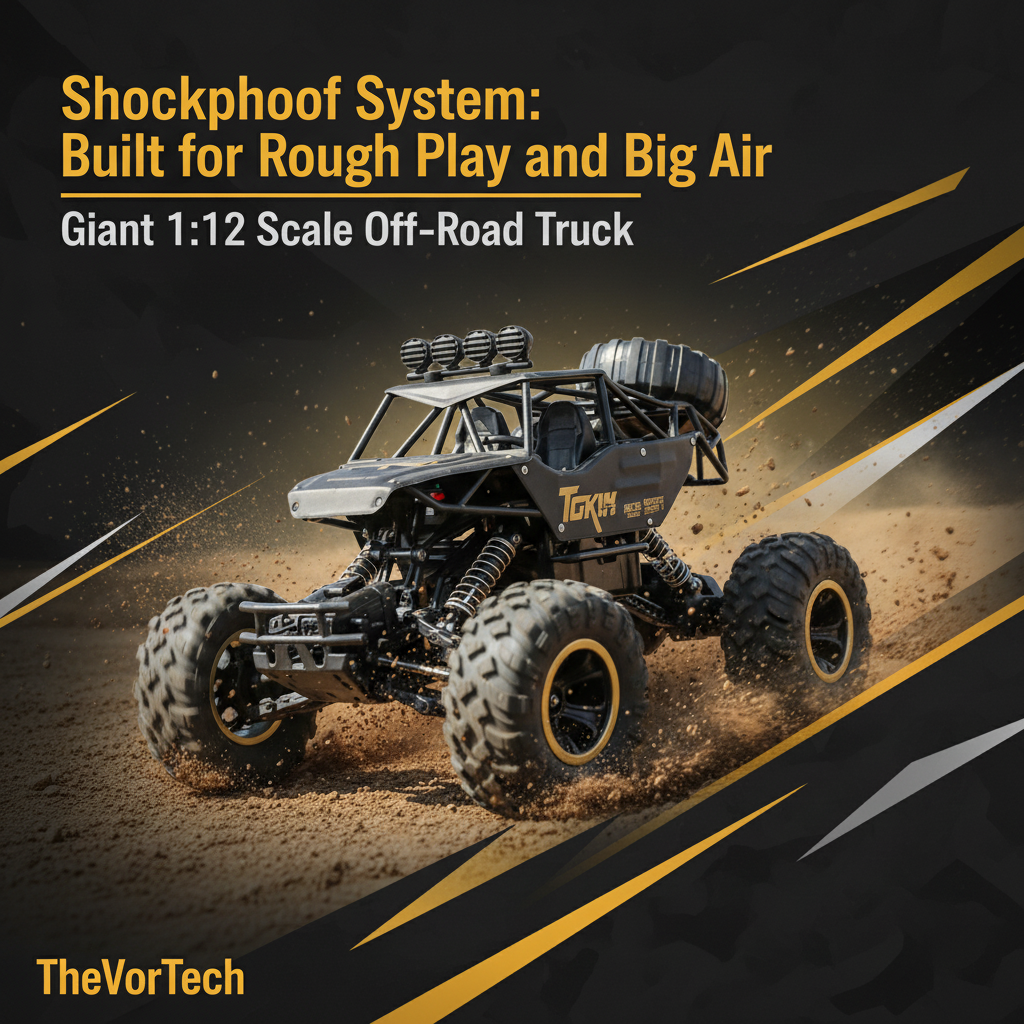 Big 4x4 Remote Control Off Road Toy Truck
