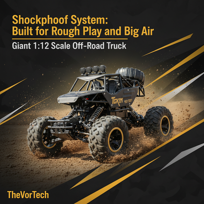 Big 4x4 Remote Control Off Road Toy Truck