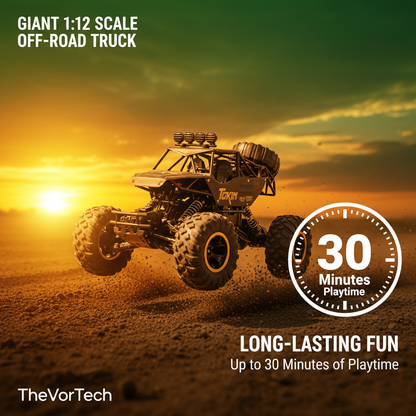 Big 4x4 Remote Control Off Road Toy Truck