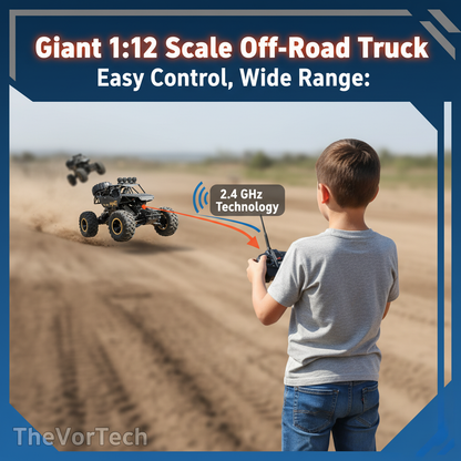 Big 4x4 Remote Control Off Road Toy Truck