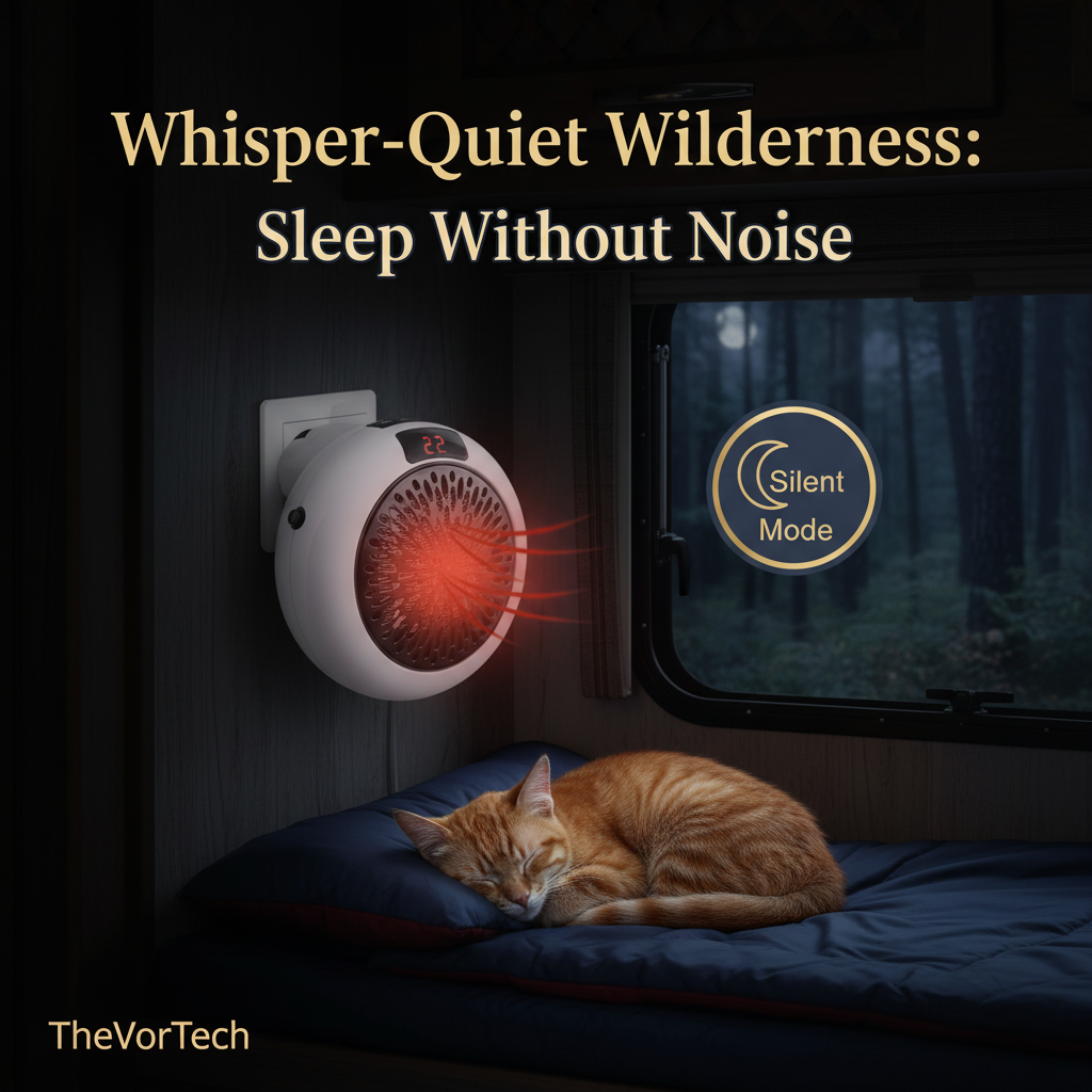 Compact RV Wall Heater with Fast Silent Heat