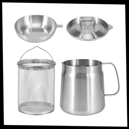 Dual Function Electric Fryer Pot