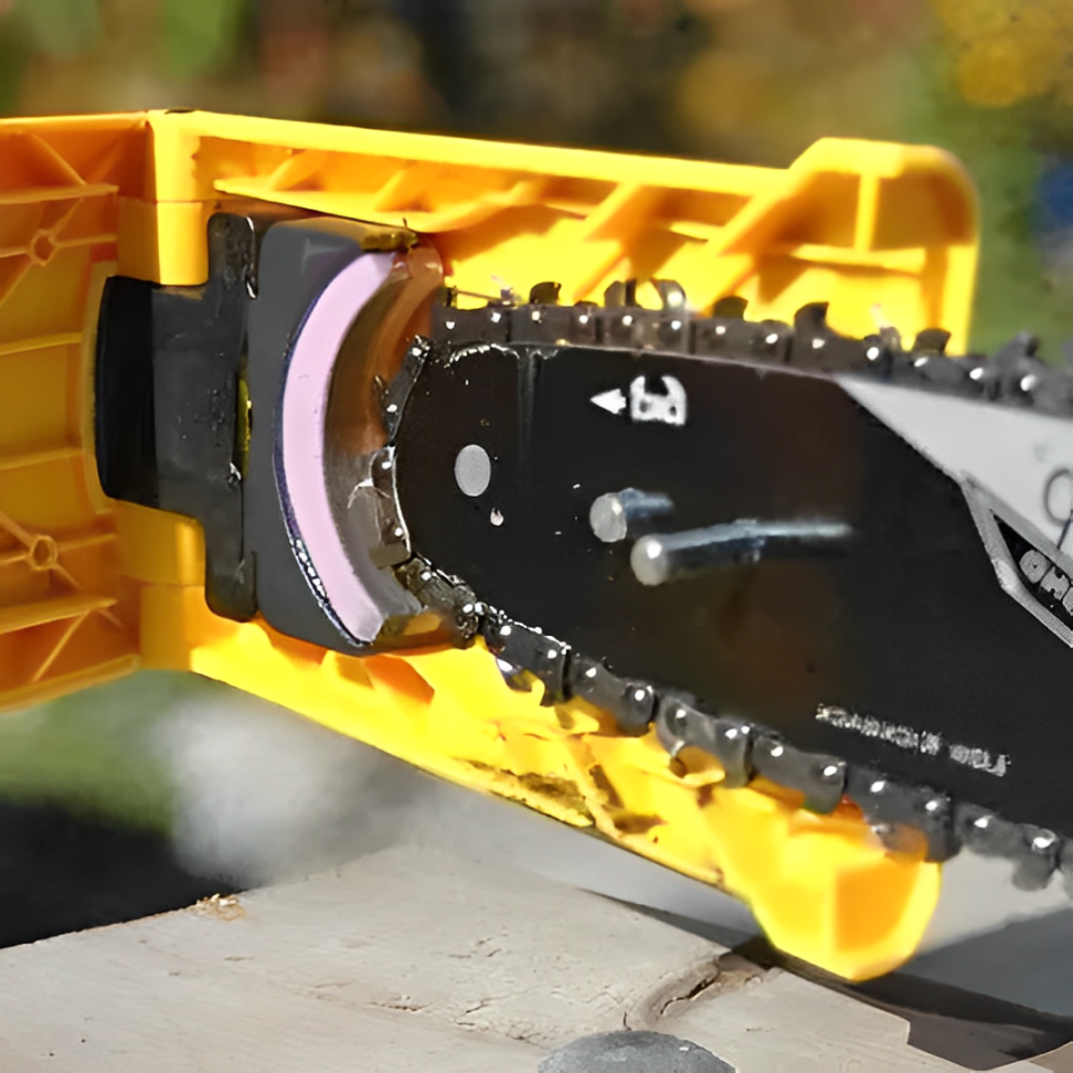 Fast Wood Chainsaw Sharpener Tool