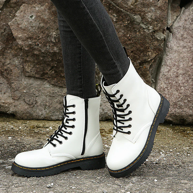 Warm Waterproof Lace Up Boots