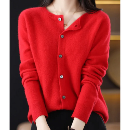 Ladies Classic Crew Neck Sweater