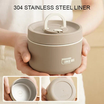 Reusable Thermal Lunch Box for Hot & Cold Food