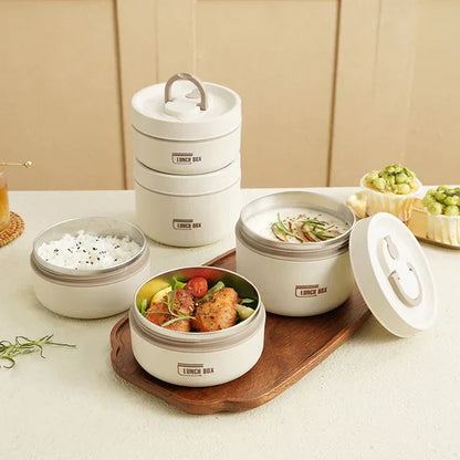 Reusable Thermal Lunch Box for Hot & Cold Food - Halri