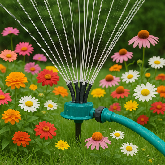 Automatic 360 Degree Lawn Watering Sprinkler System - Halri