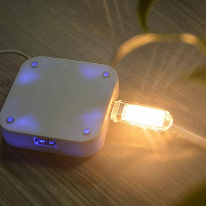 Compact USB Reading Light – Small LED Laptop Lamp - Halri