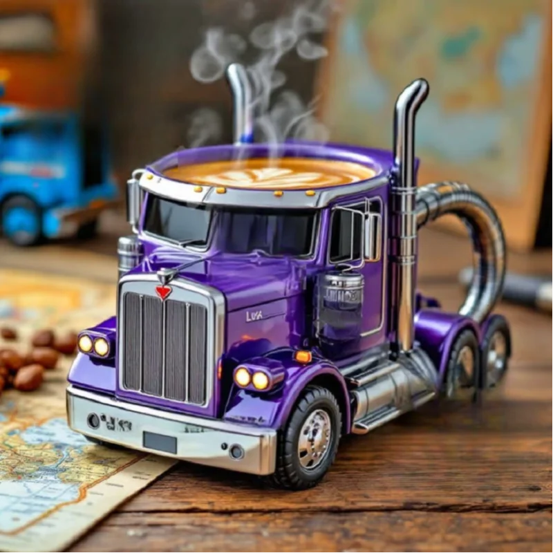Retro Coffee Truck Driver Mug