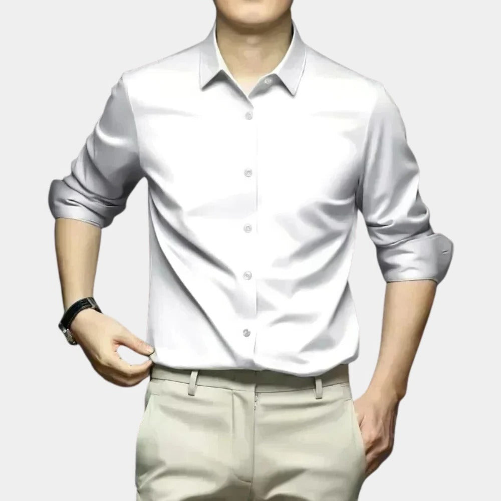 Classic Non-Iron Dress Shirt For Men