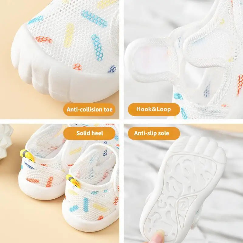 Comfy Kids Summer Sandals with Soft Mesh Upper - Halri